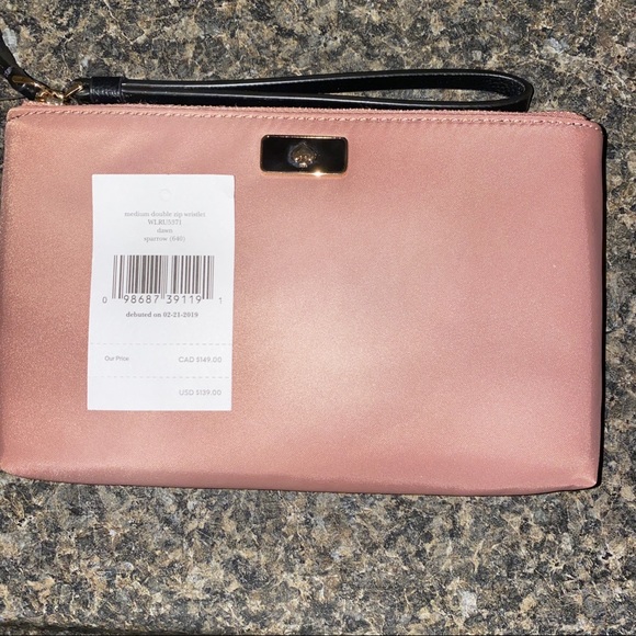 Kate Spade Dawn Medium Double Zip Wristlet - Picture 2 of 4